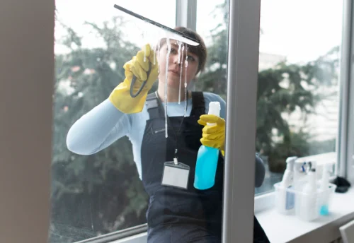 Nettoyage de vitres intérieures et extérieures à Gilles